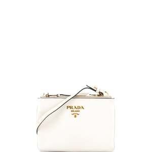 Prada Double Zip Crossbody Bag Vitello #236553P11B